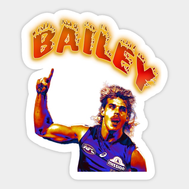 Western Bulldogs - Bailey Smith - BAILEY Sticker by OG Ballers